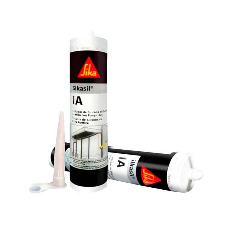 Silicona acetica blanca Sikasil IA