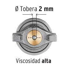 Soplete para pintar gravedad 2.0 LVMP 13060 Truper - 2