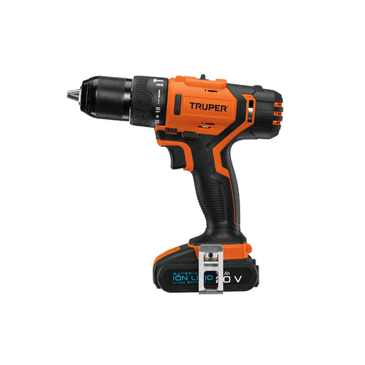 Taladro percutor inalambrico 1/2" 20V Truper