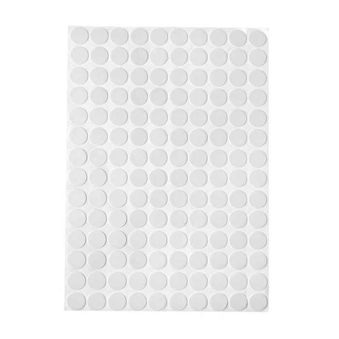 Tapa tornillo adhesivo para melamina blanco por 140 unidades