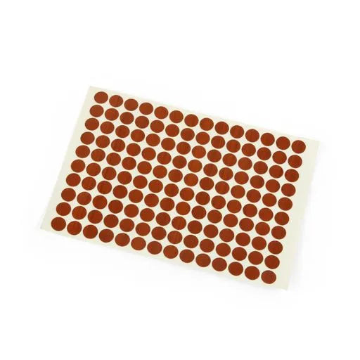 Tapa tornillo adhesivo para melamina cerezo por 140 unidades