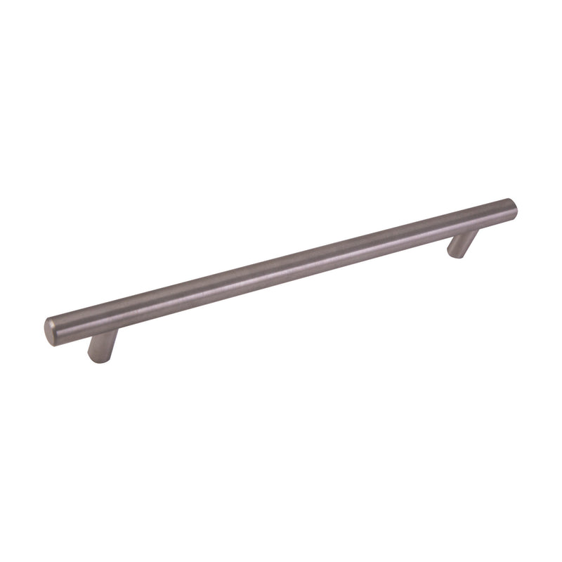 Tirador de manija recto liviano acero inoxidable 192mm