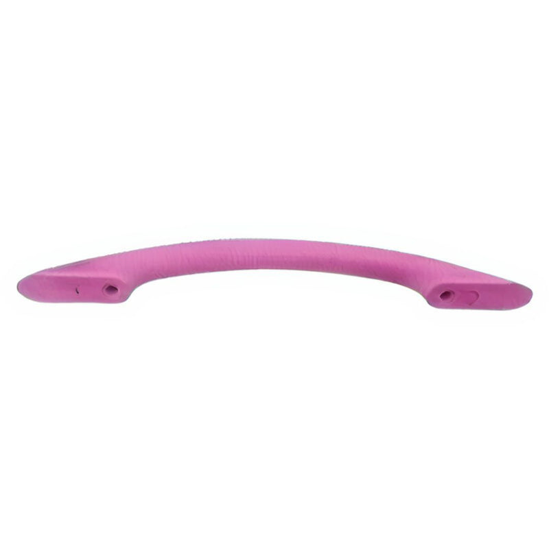 Tirador de plastico ovalado pequeño rosado