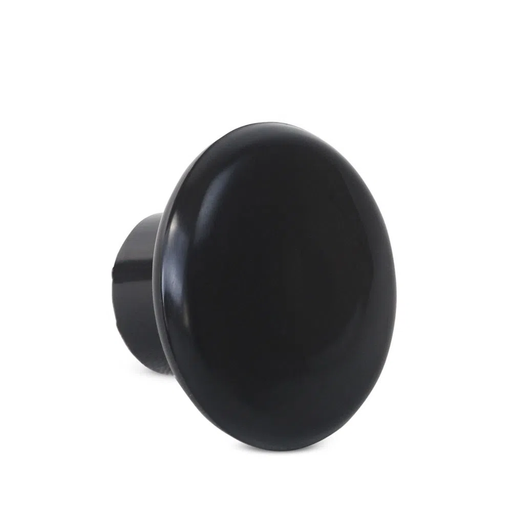 Tirador de plastico perilla con stovebolt negro