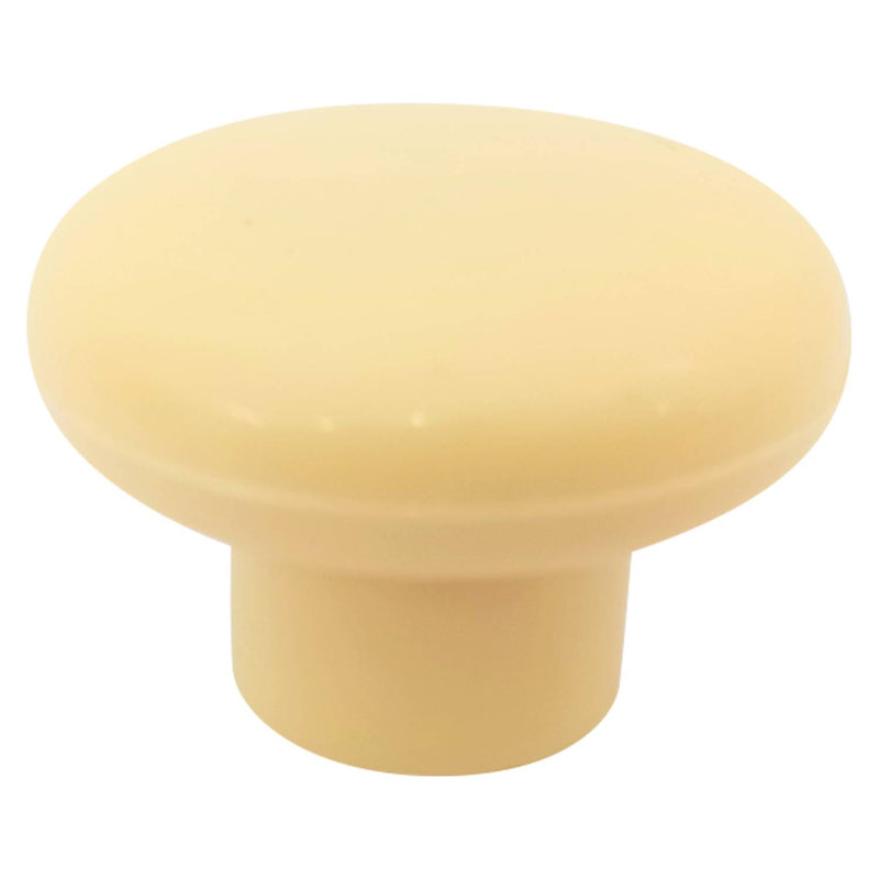 Tirador de plastico perilla grande almendra