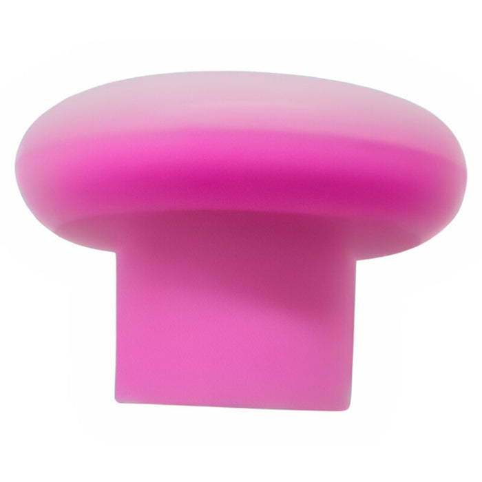 Tirador de plastico perilla grande fucsia