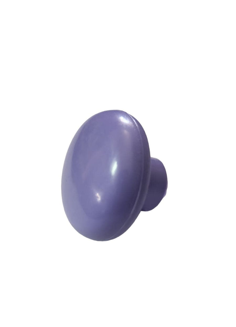 Tirador de plastico perilla grande lila