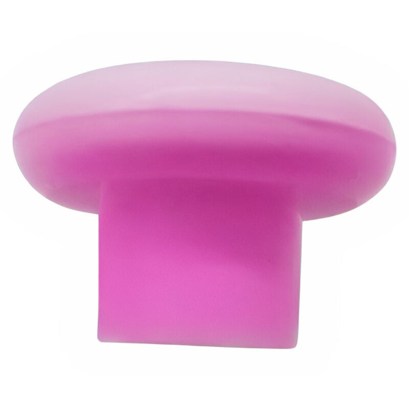 Tirador de plastico perilla grande rosado