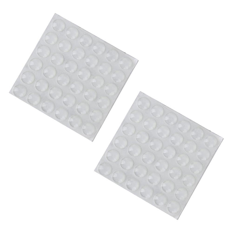 Tope amortiguador transparente x 25 piezas