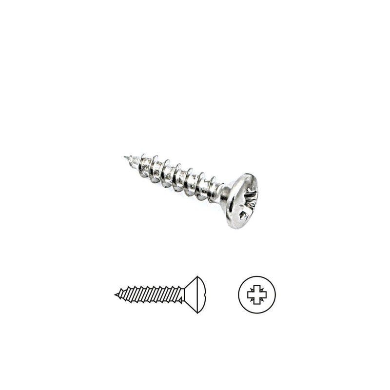 Tornillo gota de sebo 3.5x17mm x 100 unidades