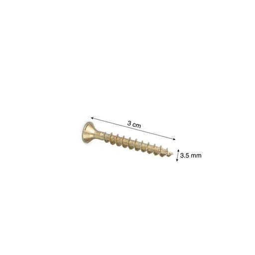 Tornillo spack 3.5x30mm x 100 unidades