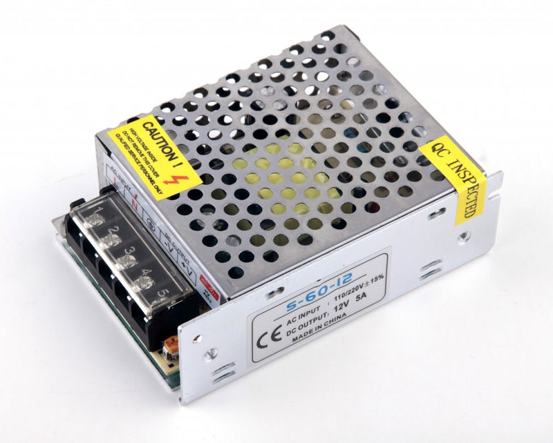 Transformador metalico para cinta led 5 Amp